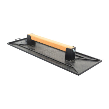 Schuurbord, wafelprofiel, houten greep  180 x 270