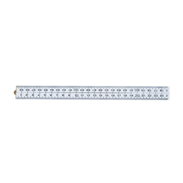 Duimstok, nylon, wit 4396N 1M